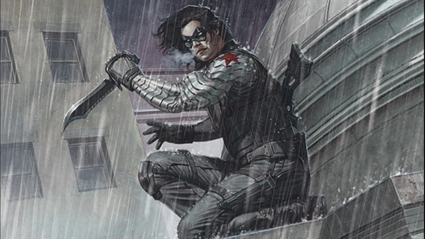 حصريًا: نظرة أولى على بطاقة Marvel Super Hero Winter Soldier من MTG