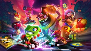 تستذكر لعبة Super Yooka-Laylee Kart أيام مجد لعبة Mario Kart القديمة
