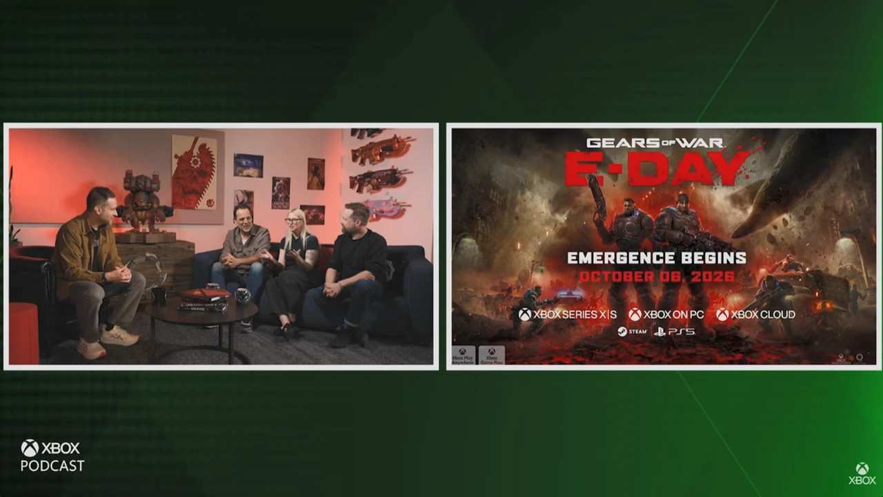 يقول Xbox أن Gears of War: لم يتم سحب منفذ E-Day PS5 "في اللحظة الأخيرة" بعد تسريبات فنية مع شعار PS5