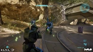 تتيح لك لعبة Halo 1 Remake اللعب بمنظور الشخص الثالث، وهي تبدو رائعة