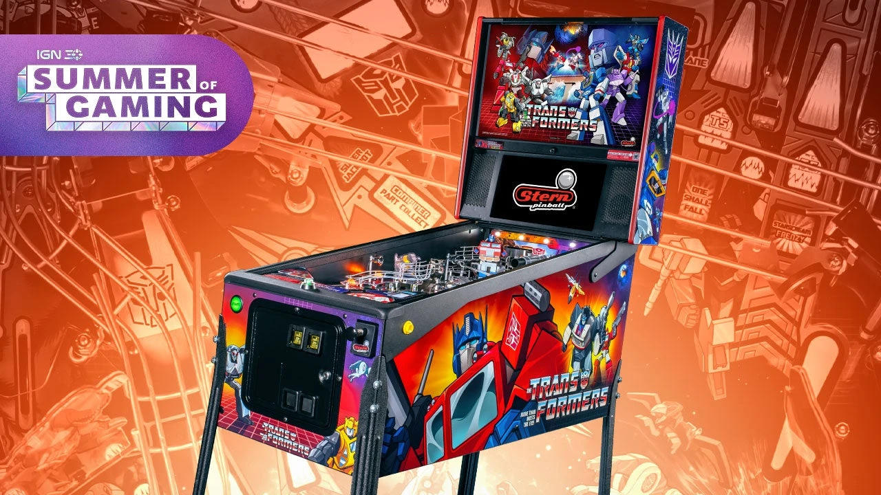 طاولة Stern's New Transformers G1 Pinball يمكن الوصول إليها ومليئة بالمرح الحنين إلى الماضي