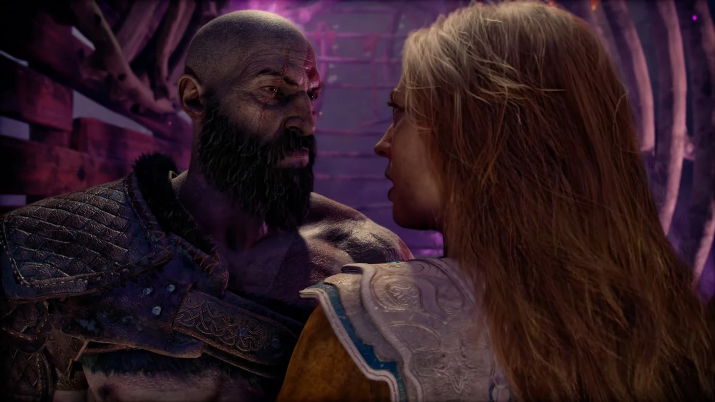 يبدو God of War Laufey مشابهًا جدًا للملحمة الإسكندنافية لـ Kratos