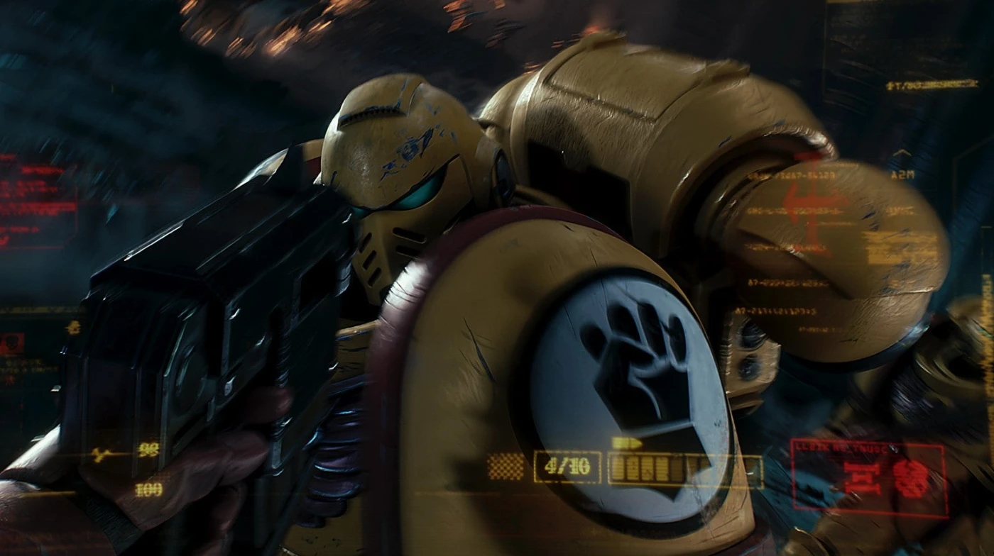 الرسوم المتحركة الجديدة لـ Warhammer 40,000 هي تقريبًا بالكامل من منظور أكلة عالم واحد Berzerker - والآن أريد لعبة Chaos Space Marine من منظور الشخص الأول