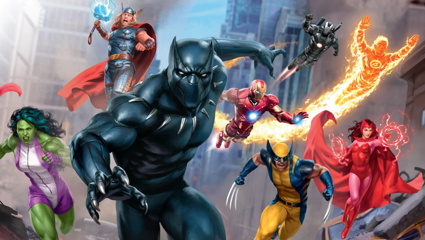 Marvel Super Heroes يأتي إلى Magic: The Gathering