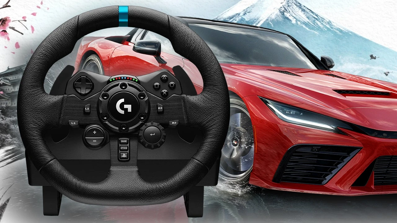 وفر ما يقرب من 60% من مجموعة عجلة السباق والدواسة Logitech G923 لأجهزة PlayStation والكمبيوتر الشخصي
