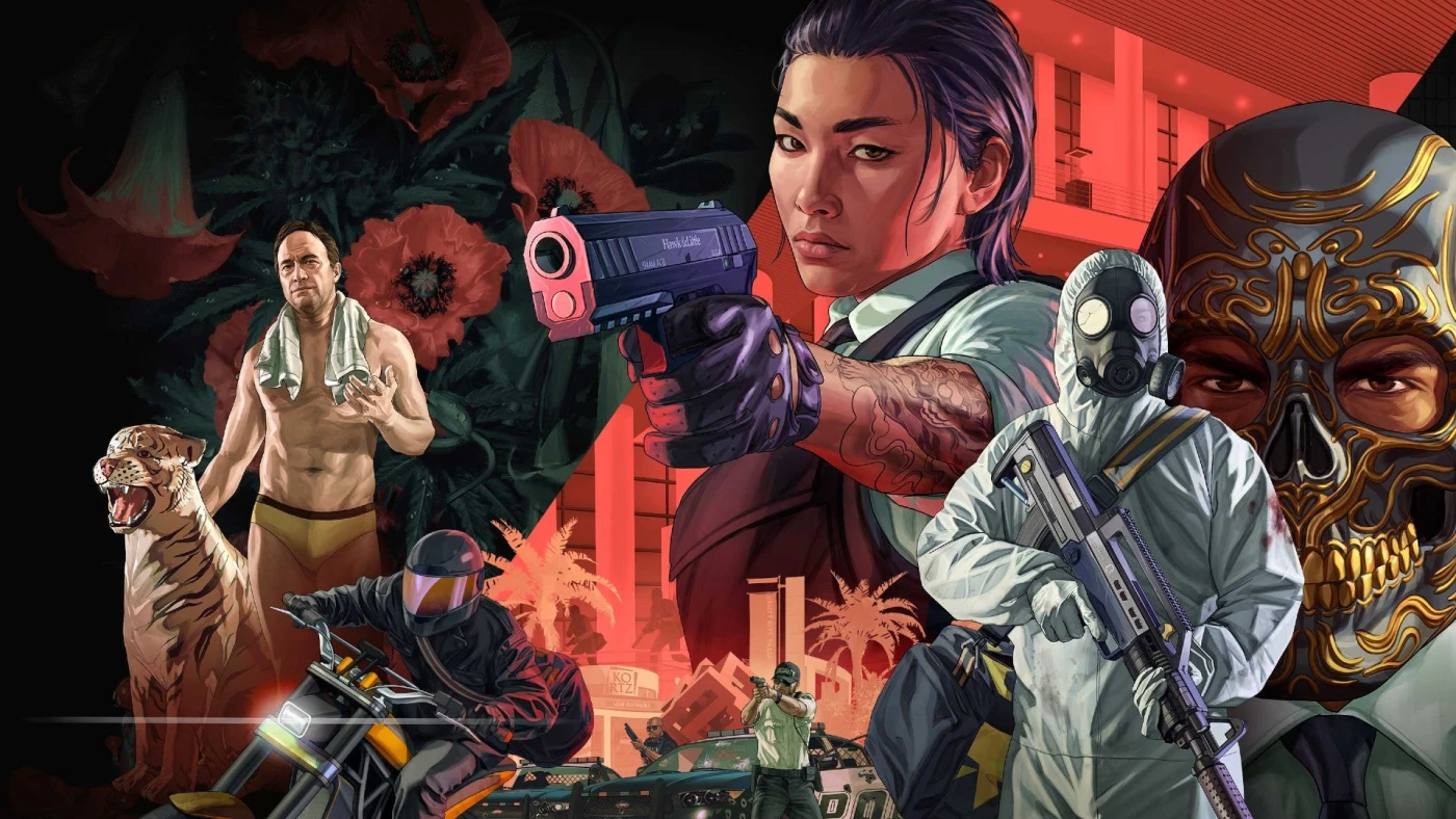 التحديث الكبير التالي لـ GTA Online، سرقة مركز Kortz، سيصدر الأسبوع المقبل، وقد رصد المشجعون بالفعل عددًا قليلاً من بيض عيد الفصح المرتبط بـ Rockstar
