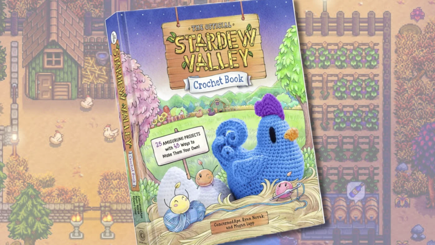 تحصل Stardew Valley على كتاب كروشيه رسمي يضم 45 مشروعًا رائعًا