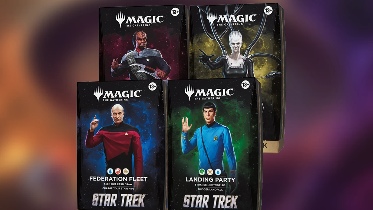 تعد حزمة MTG Star Trek Commander Deck أرخص بكثير من شراء كل مجموعة Precon Deck بشكل فردي