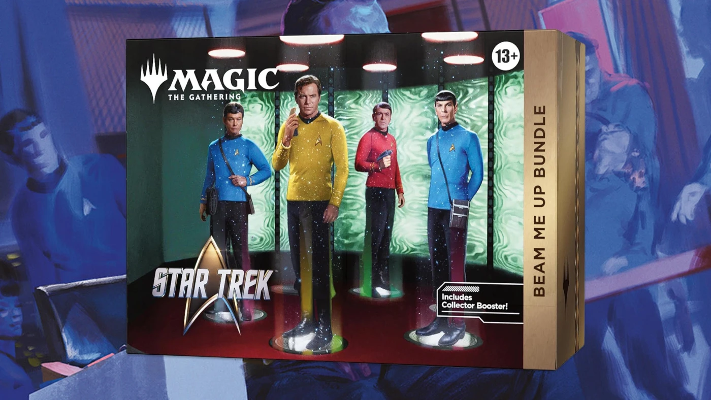 تُعد حزمة MTG Star Trek Bundle أسهل طريقة للحصول على مُعزز التجميع