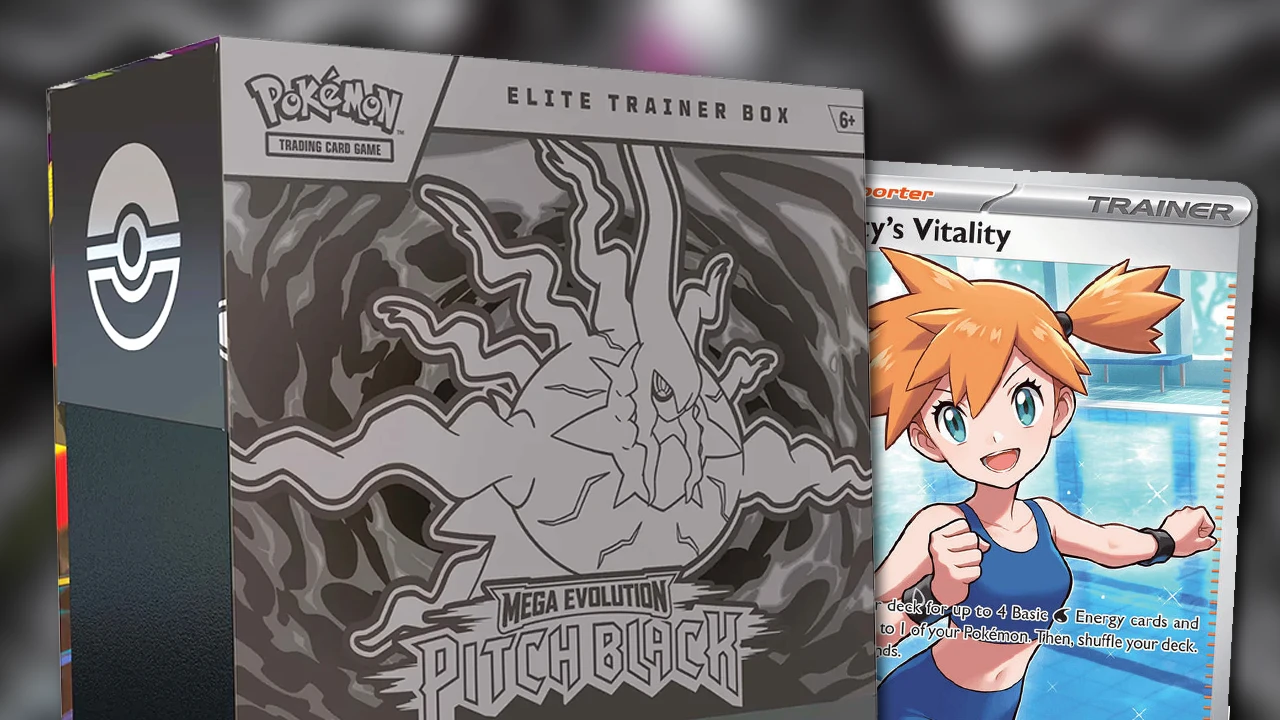 عادت صناديق ETB ومجموعات الدعم الخاصة بـ Pokémon TCG Pitch Black إلى المخزون في أمازون