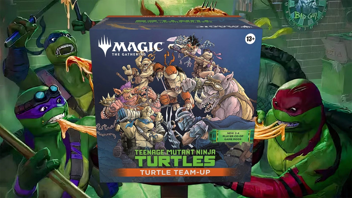 السحر: مجموعة The Gathering's Turtle Team Up Boxed بخصم 40% على أمازون اليوم