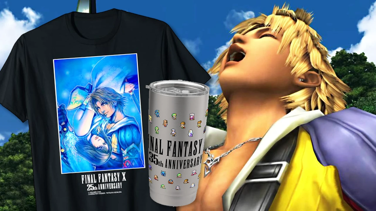 تطلق Square Enix خطًا جديدًا من منتجات Final Fantasy IV وX Anniversary الحصرية على Amazon