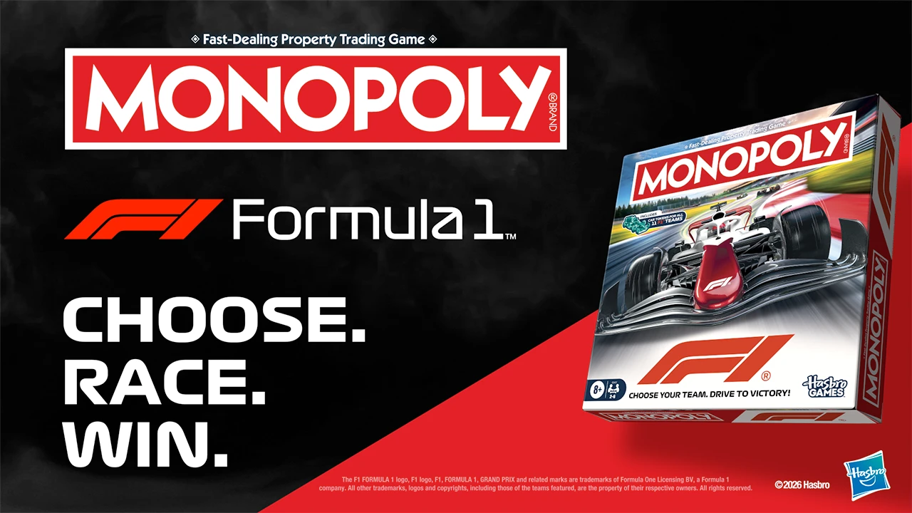 حصريًا: تم الكشف عن لعبة Monopoly F1 Edition Board مع جائزة Monopoly Grand Prix الخاصة بها