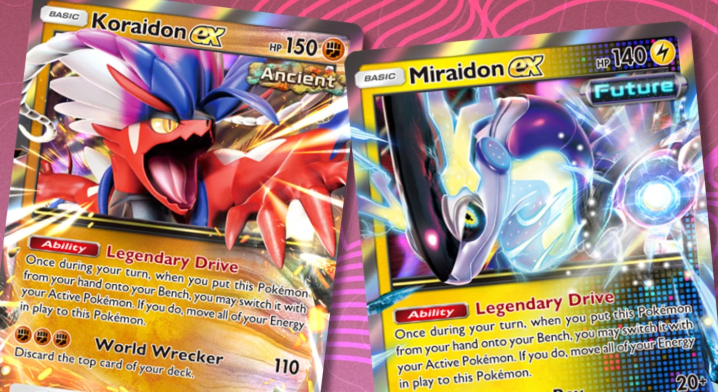 توسعة "Paradox Drive" الجديدة قادمة إلى Pokémon TCG Pocket