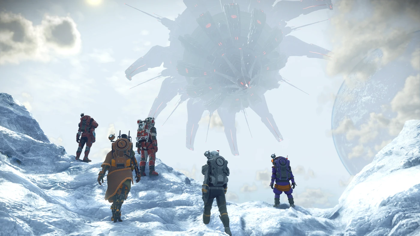 تطلق No Man's Sky تحديث Swarm، وتضيف نجمة الموت الغامضة مثل البناء إلى اللعبة