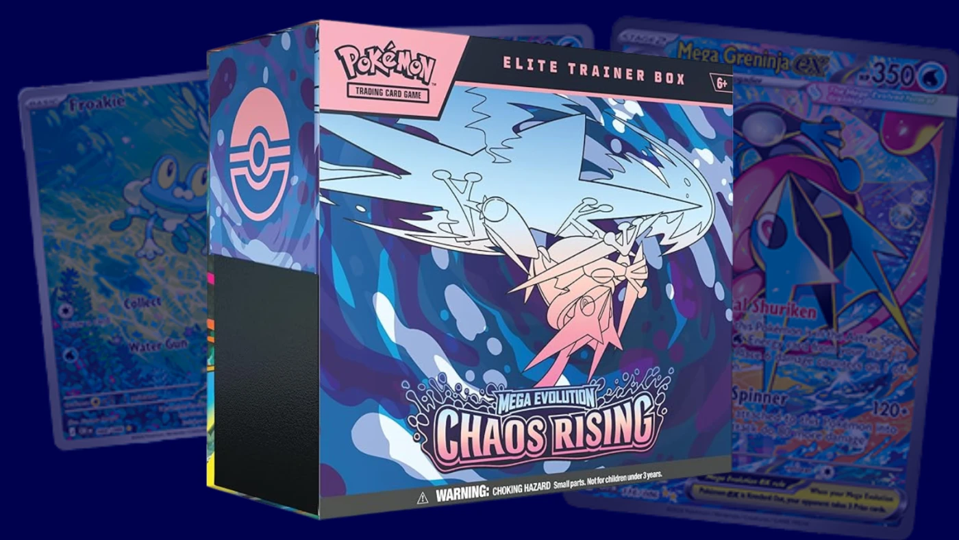 حققت ETBs الجديدة من Pokémon TCG's Chaos Rising انخفاضًا مفاجئًا في الأسعار على Amazon